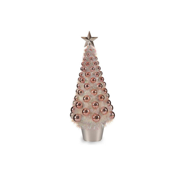 Новогодняя ёлка искусственная Krist+ Christmas Tree Iridescent 21,5 x 51 x 21,5 см розовая из пластика полипропилена