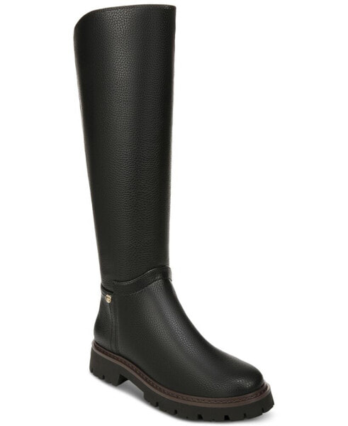 Women's Jordyy Memory Foam Lug Sole Knee High Riding Boots, Created for Macy's
