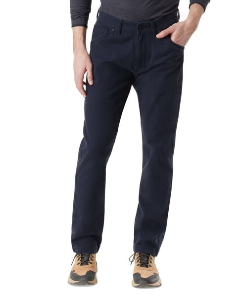 Men's Everyday Slim-Straight Fit Stretch Canvas Pants