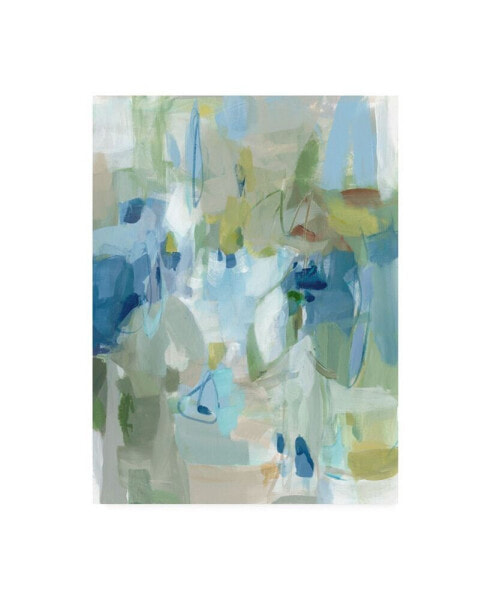 Christina Long Lakeside Abstract Canvas Art - 27" x 33.5"