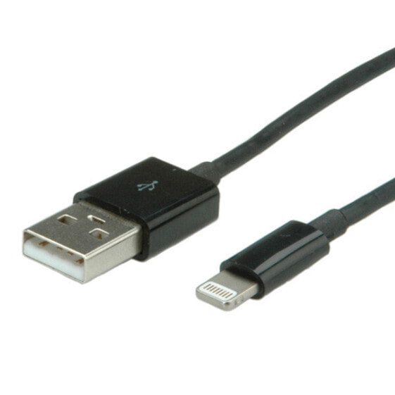 Кабель USB VALUE Lightning для iPhone - iPod - iPad 1 м - 1 м черный - прямой - прямой