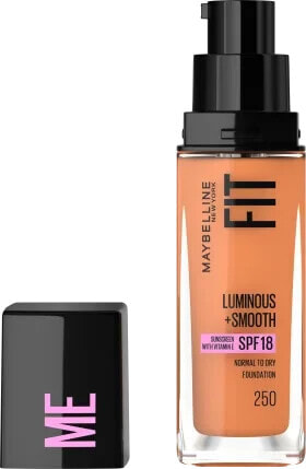 Foundation Fit Me Liquid, LSF 18, 250 Sun Beige, 30 ml