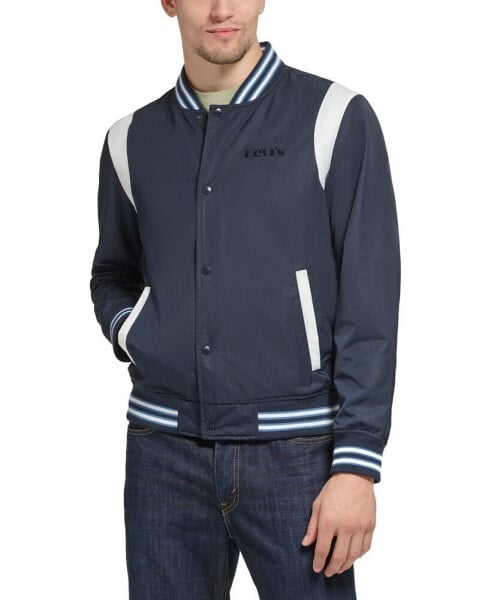 Men's Varsity Bomber Lightweight Jacket