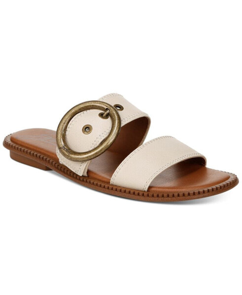 Women's Frida Buckled Two-Band Slide Sandals