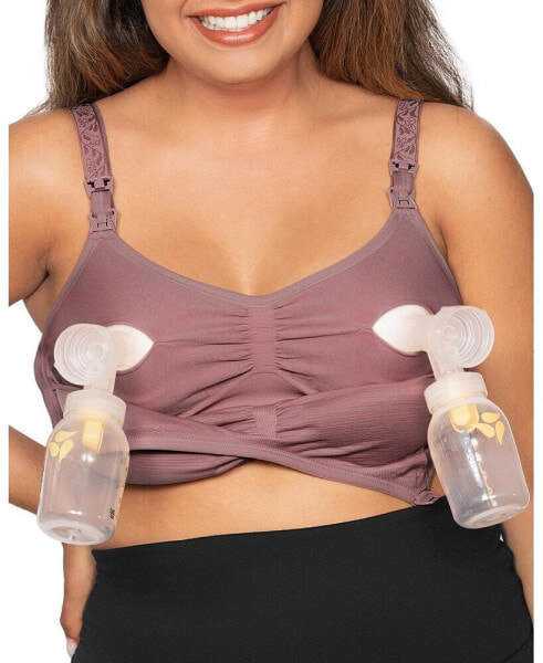 Kindred Bravely Women's Busty Sublime Hands-Free Pumping & Nursing Bra -  Fits Sizes 30E-40H