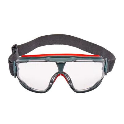 3M Goggle Gear 500 GG501 Vollsichtbrille mit Antibeschlag-Schutz Grau