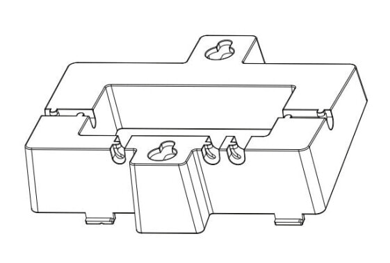 Grandstream wallmounting kit per GRP260x - Black - Grey - GRP2601 - GRP2602 - GRP2603 - GRP2604