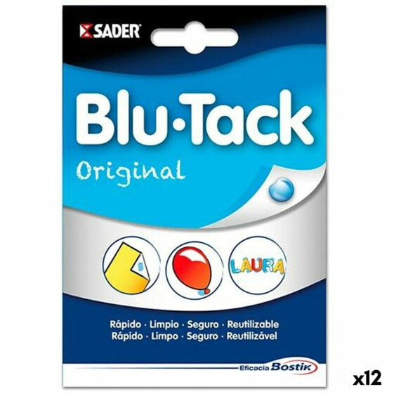Замазка многоразовая Bostik Blu Tack (12 штук)