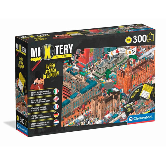 CLEMENTONI Mixtery Puzzle 300 Pieces Cyberataque In London (Spanish)