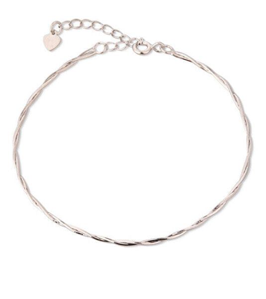 Twisted silver bracelet SVLB0268XE90017