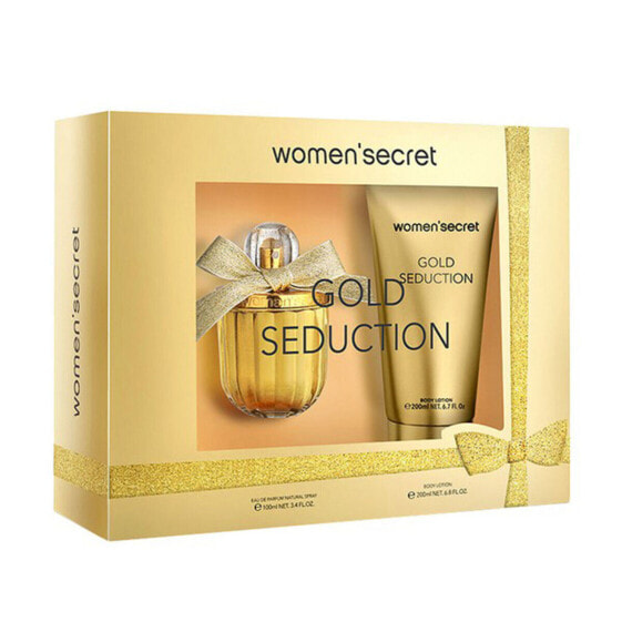 Парфюмерный набор женский Women'Secret Gold Seduction EDP 2 предмета