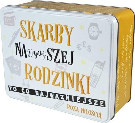 Игрушка для хранения сокровищ KUKARTKA Puszka Skarbuszka PS-006 Skarby rodzinki