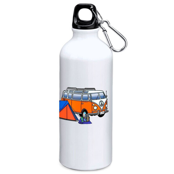 KRUSKIS Hippie Van Trek 800ml Aluminium Bottle