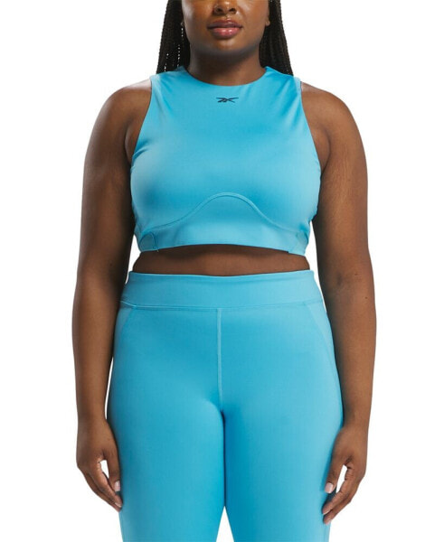 Plus Size Lux Contour Crop Top