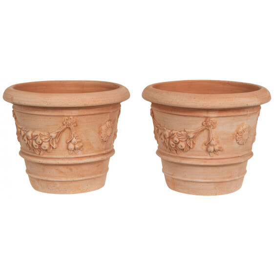 Vase 2er-Set TERRACOTTA