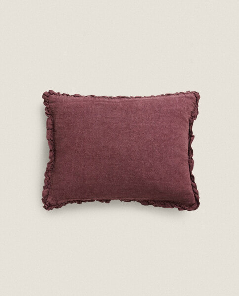 Linen cushion cover