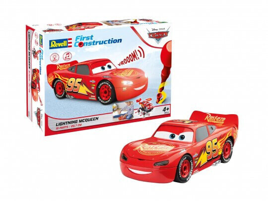 Revell Lightning McQueen - Sports car model - Assembly kit - 1:20 - Lightning McQueen - Any gender - 19 pc(s)