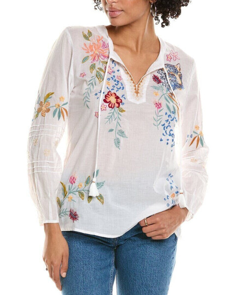 Johnny Was Indalo Blouse Women's