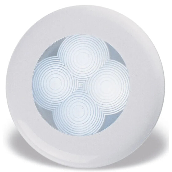 HELLA MARINE Slim Line Courtesy Round White Led Lamp