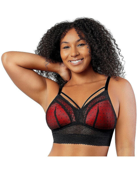 Plus Size Mia Dot Wire-Free Bralette