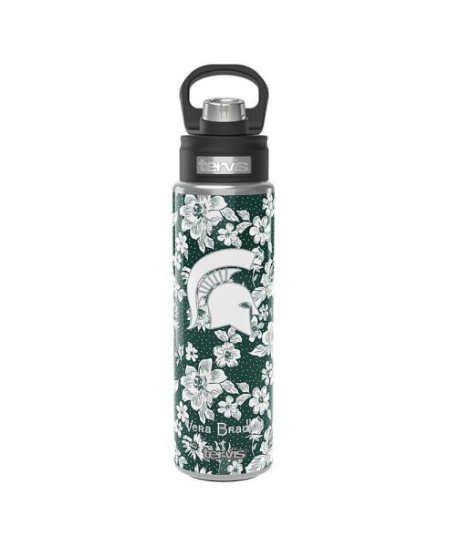 x Tervis Tumbler Michigan State Spartans 24 Oz Wide Mouth Bottle with Deluxe Lid