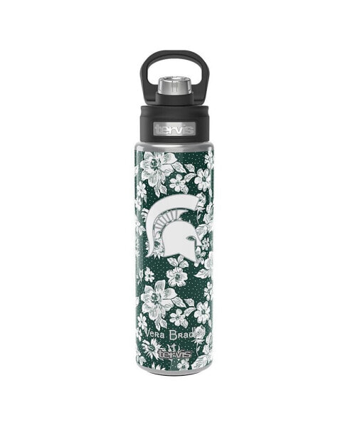 Бутылка с широким горлом Vera Bradley Michigan State Spartans 24 унции с роскошной крышкой