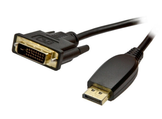 Разъемы и переходники Synergy 21 3.0м DisplayPort - DVI-D - DVI-I Мужской - Мужской Gold