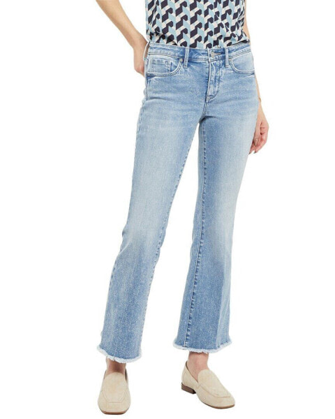 Nydj Ava Fray Hem Ankle Flare Jean Women's