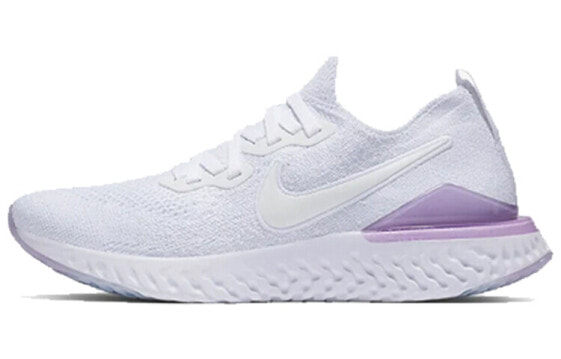 Nike Epic React Flyknit 2 White Pink Foam BQ8927-101 Running Shoes