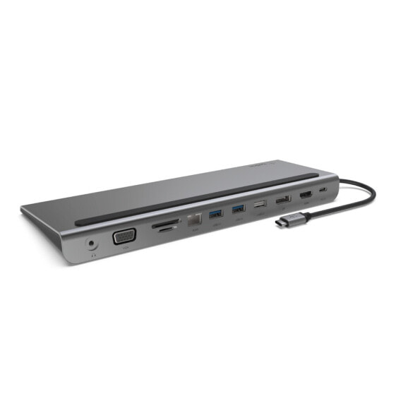 Belkin INC004BTSGY - Wired - USB 3.2 Gen 1 (3.1 Gen 1) Type-C - 100 W - 3.5 mm - 1000 Mbit/s - Black - Grey