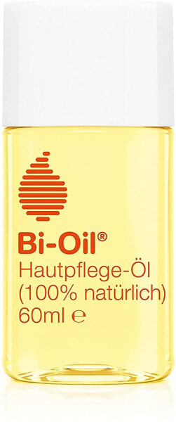 Bi-Oil Skin Care Oil 100% Natural | Pregnancy Oil with 100% Natural Ingredients | Body Oil During and After Pregnancy | Vegan | 60 ml