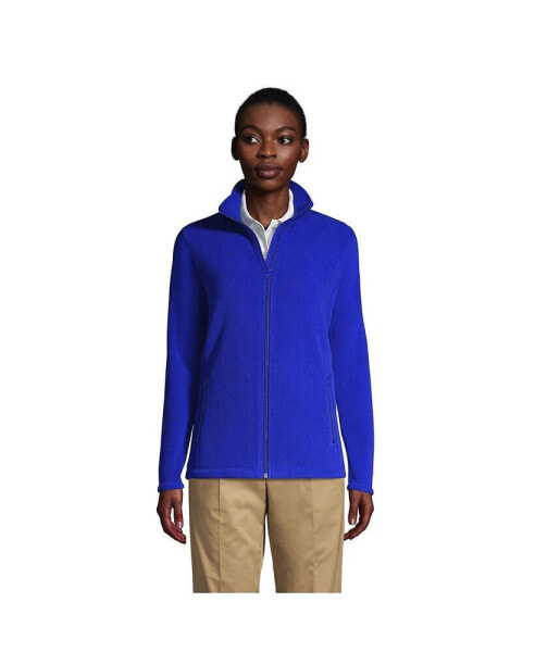 Women's School Uniform Full-Zip Mid-Weight Fleece Jacket