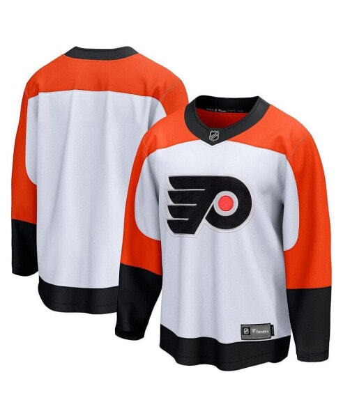 Men's White Philadelphia Flyers Away Premier Breakaway Jersey