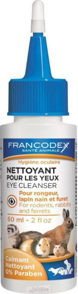 FRANCODEX Płyn do czyszczenia oczu dla gryzoni 60 ml