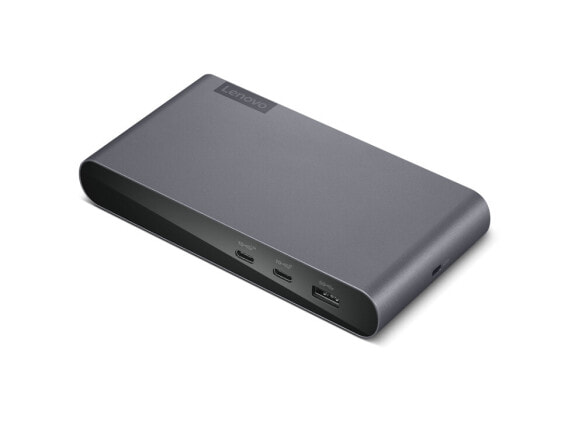 Lenovo USB-C Universal Business Dock - Wired - 2 x USB 3.2 Gen 2 (3.1 Gen 2) Type-C - Grey - 3840 x 2160 pixels - 60 Hz - Kensington