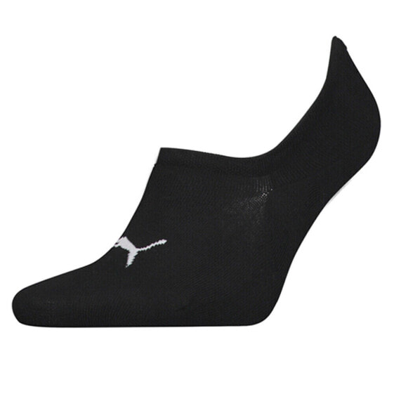 Puma Footie No Show Socks Mens Black Socks 90770201