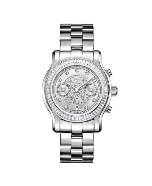 Women's Laurel Diamond (1/10 ct.t.w.) Stainless Steel Watch