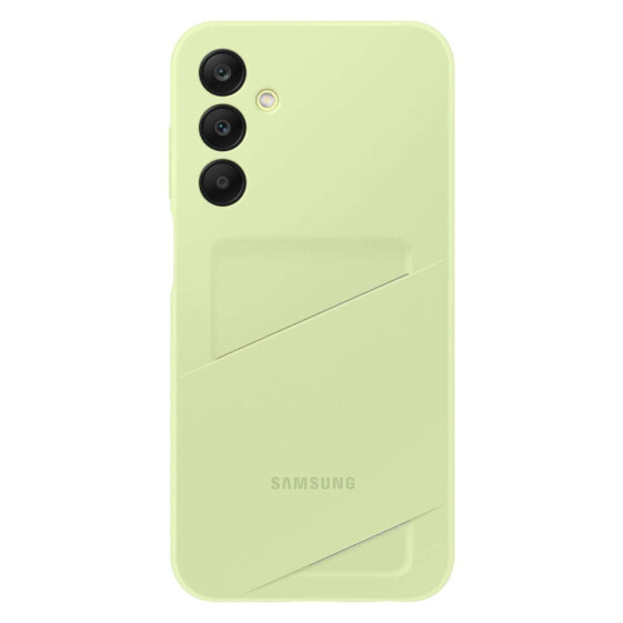 Oryginalne etui do Samsung Galaxy A25 5G z kieszenią na karty zielone