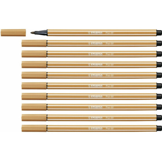Felt-tip pens Stabilo Pen 68 (10 Pieces)