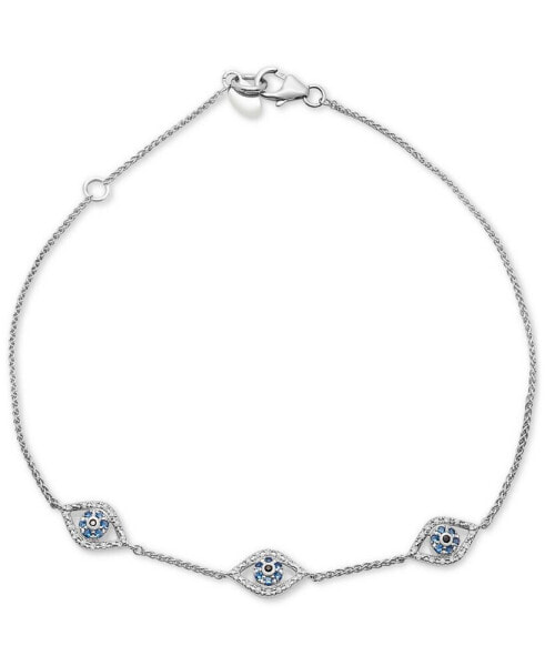 Браслет Wrapped Diamond Evil Eye