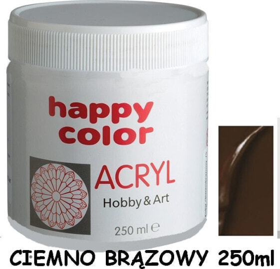 Happy Color Farba akrylowa 75 ml ciemnobrązowy (7370 0075-75)