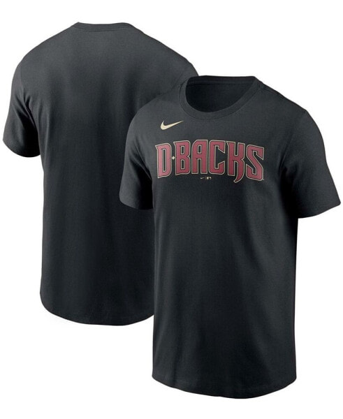 Футболка мужская Nike командная с надписью Arizona Diamondbacks черная