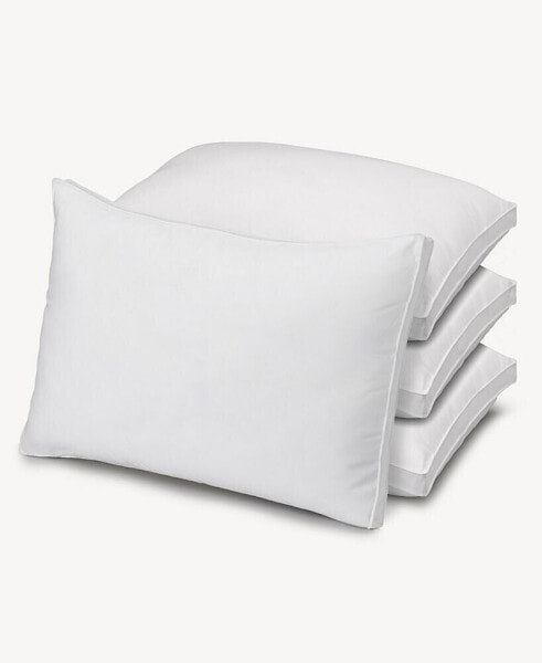 Gussetted Firm Plush Down Alternative Side/Back Sleeper Pillow, Standard - Set of 4