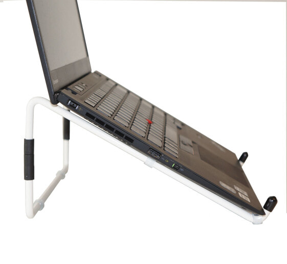 R-Go Steel Travel Laptop Stand - white - Notebook stand - White - Steel - 25.4 cm (10") - 55.9 cm (22") - 5 kg