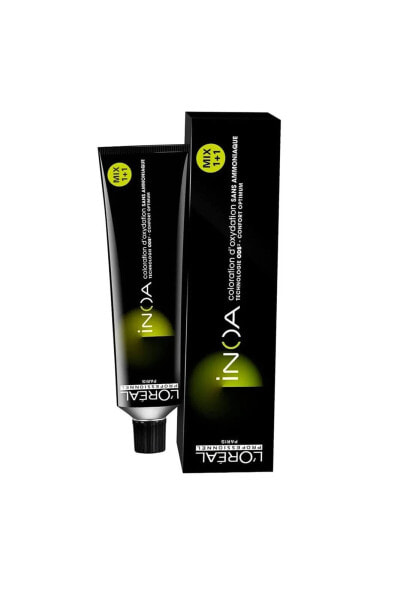 Inoa 7,3 Natural Brown Dore Ammonia Free Oil Based Permament Hair Color Cream 60ml Keyk.*