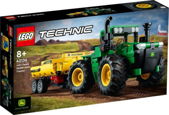 Конструктор пластиковый Lego John Deere 9620R 4WD Tractor