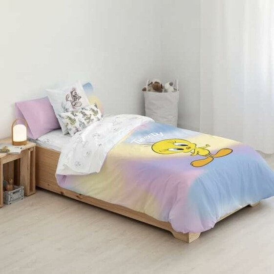 Пододеяльник Looney Tunes Sweet Tweety Разноцветный 175 темы 180 x 220 cm