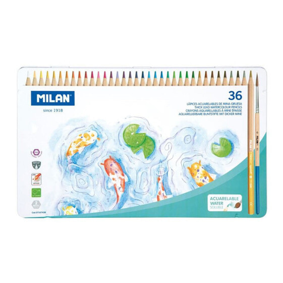 MILAN Colored Pencils 3.5 mm 36 Units