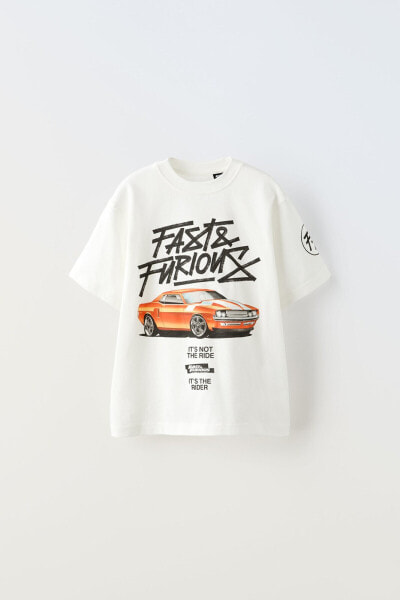 Fast & furious © print t-shirt