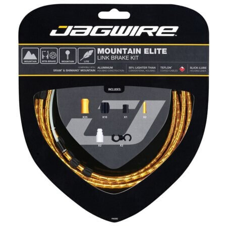 JAGWIRE Brake Kit Mountain Elite Link Brake Kit-Gold